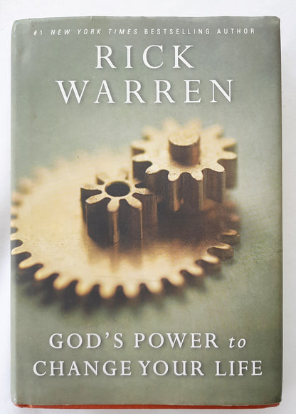 God's Power to Change Your Life by Rick Warren (Very good, 2006, HC, 236 pages, Pastors.com)