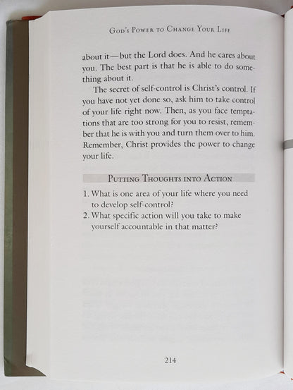 God's Power to Change Your Life by Rick Warren (Very good, 2006, HC, 236 pages, Pastors.com)