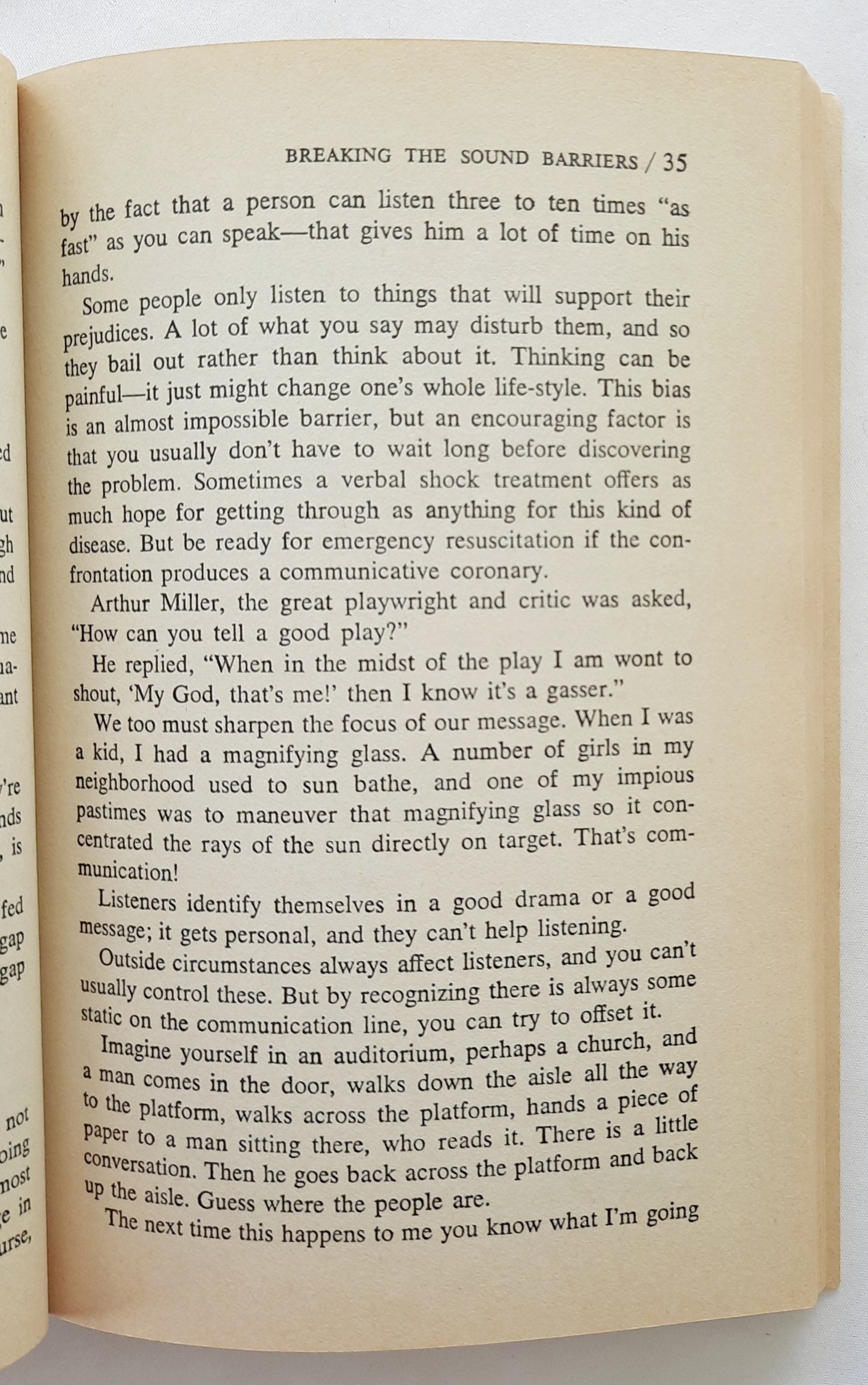 Don't Fake It...Say It with Love by Howard G. Hendricks (Good, 1979, Pbk, 143 pages, Victor Books)