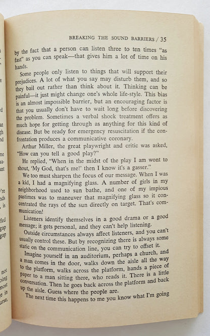 Don't Fake It...Say It with Love by Howard G. Hendricks (Good, 1979, Pbk, 143 pages, Victor Books)