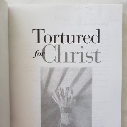 Tortured for Christ by Richard Wurbrand (Good, 1998, Pbk, 170 pages, Living Sacrifice Book Co.)