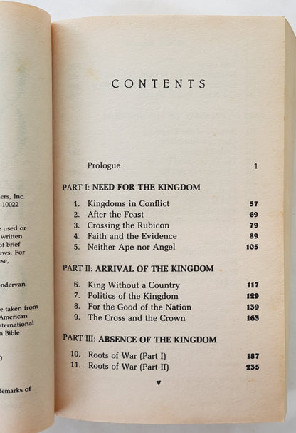 Kingdoms in Conflict by Charles Colson (Good, 1990, Pbk, 623 pages, Harper)