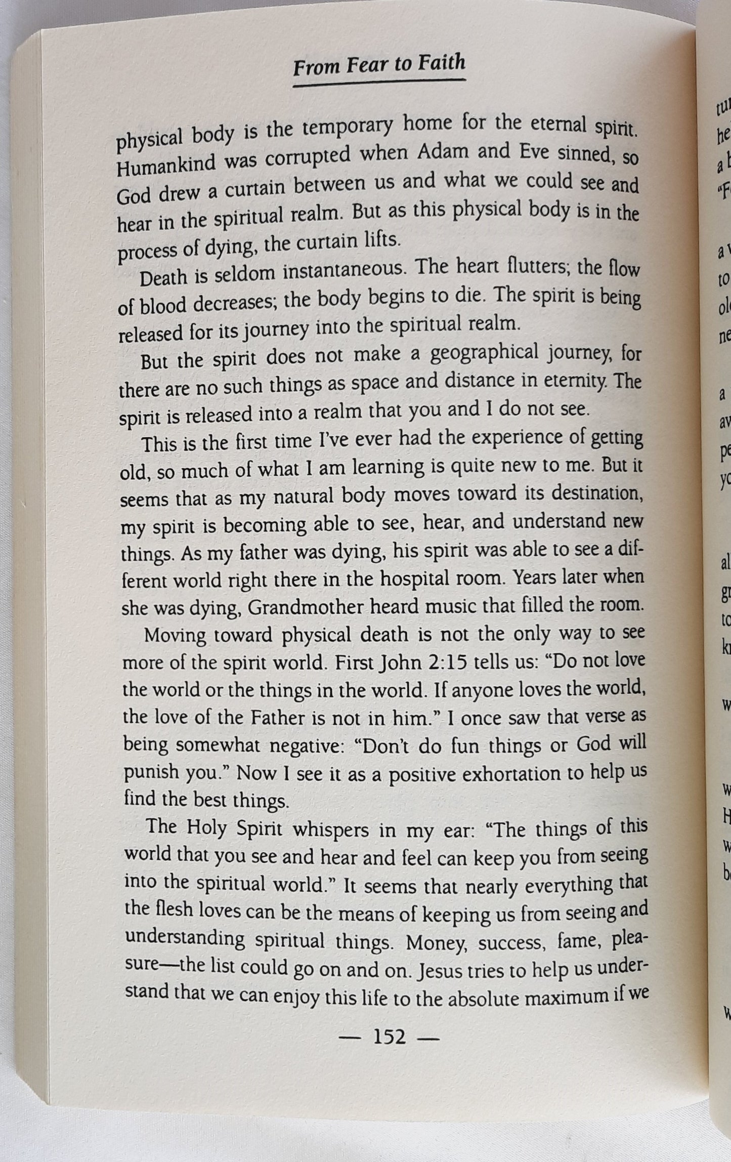 From Fear to Faith by Merlin Carothers (Good, 1997, Pbk, 183 pages, Thomas Nelson)