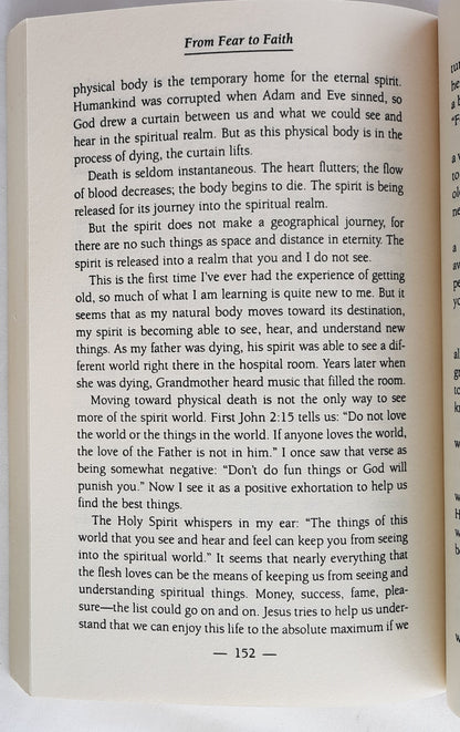 From Fear to Faith by Merlin Carothers (Good, 1997, Pbk, 183 pages, Thomas Nelson)