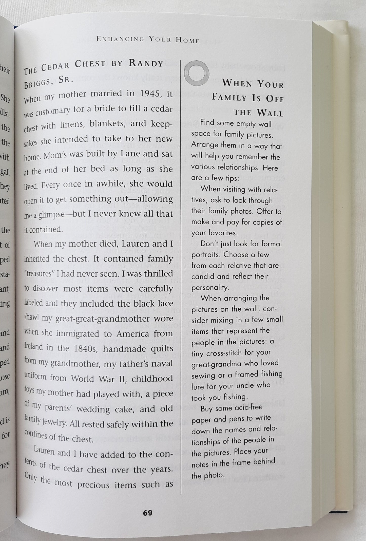 Making the Blue Plate Special: The Joy of Family Legacies by Florence Littauer; Marita Littauer; Lauren Briggs (Like new, 2006, HC, 320 pages, Life Journey)