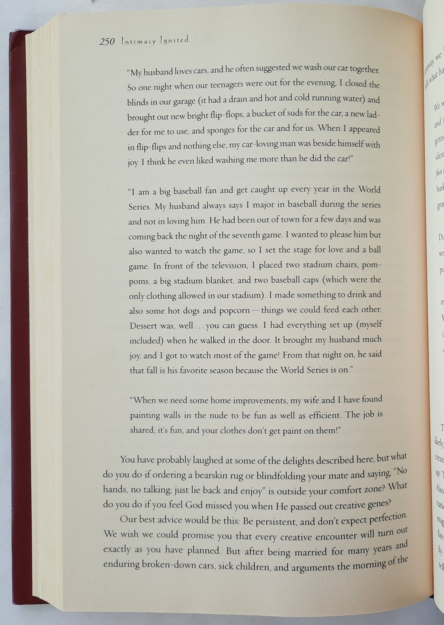 Intimacy Ignited: Conversations Couple to Couple by Joseph & Linda Dillow; Peter & Lorraine Pintus (Good, 2004, HC, 315 pages, NavPress)