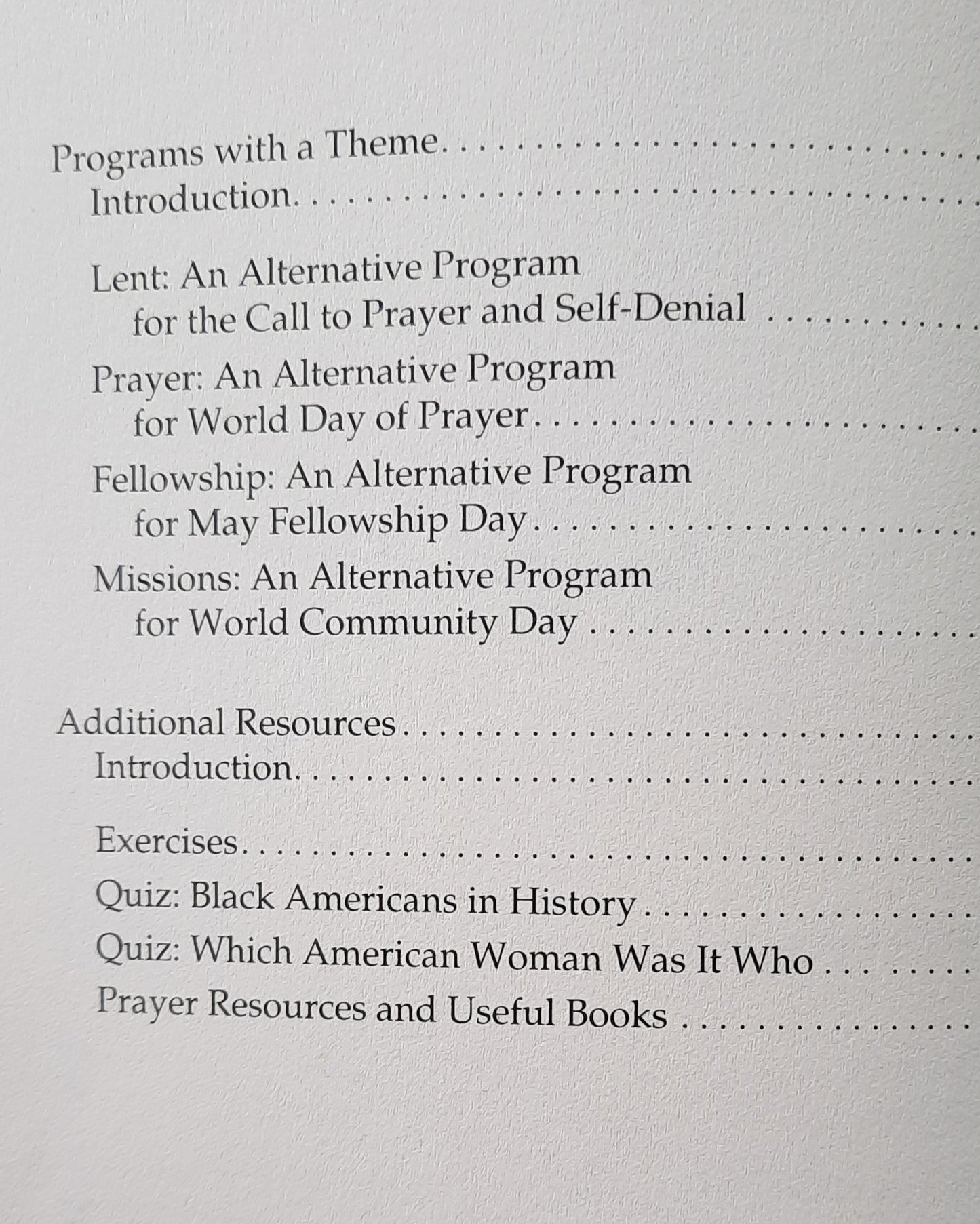 I Said I Would Do It, Now What Do I Do? Programs for Women's Groups by Elaine V. Strawn (Good, 1994, PBk, 126 pages, Abingdon)