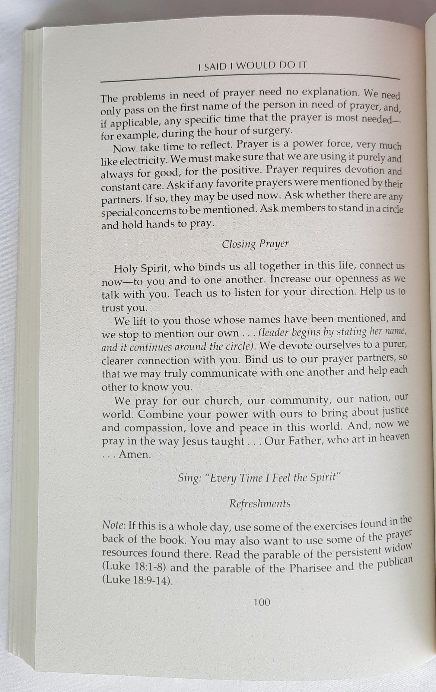 I Said I Would Do It, Now What Do I Do? Programs for Women's Groups by Elaine V. Strawn (Good, 1994, PBk, 126 pages, Abingdon)