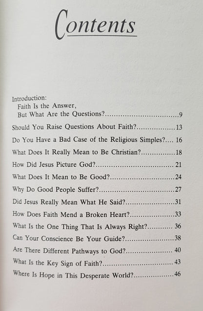 Can You Remember to Forget? And 32 Other Questions for Tomorrow's Leaders by James W. Moore (Very good, 1991, HC, 95 pages, Abingdon)