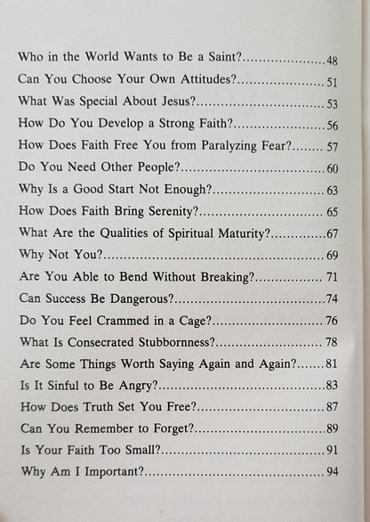 Can You Remember to Forget? And 32 Other Questions for Tomorrow's Leaders by James W. Moore (Very good, 1991, HC, 95 pages, Abingdon)