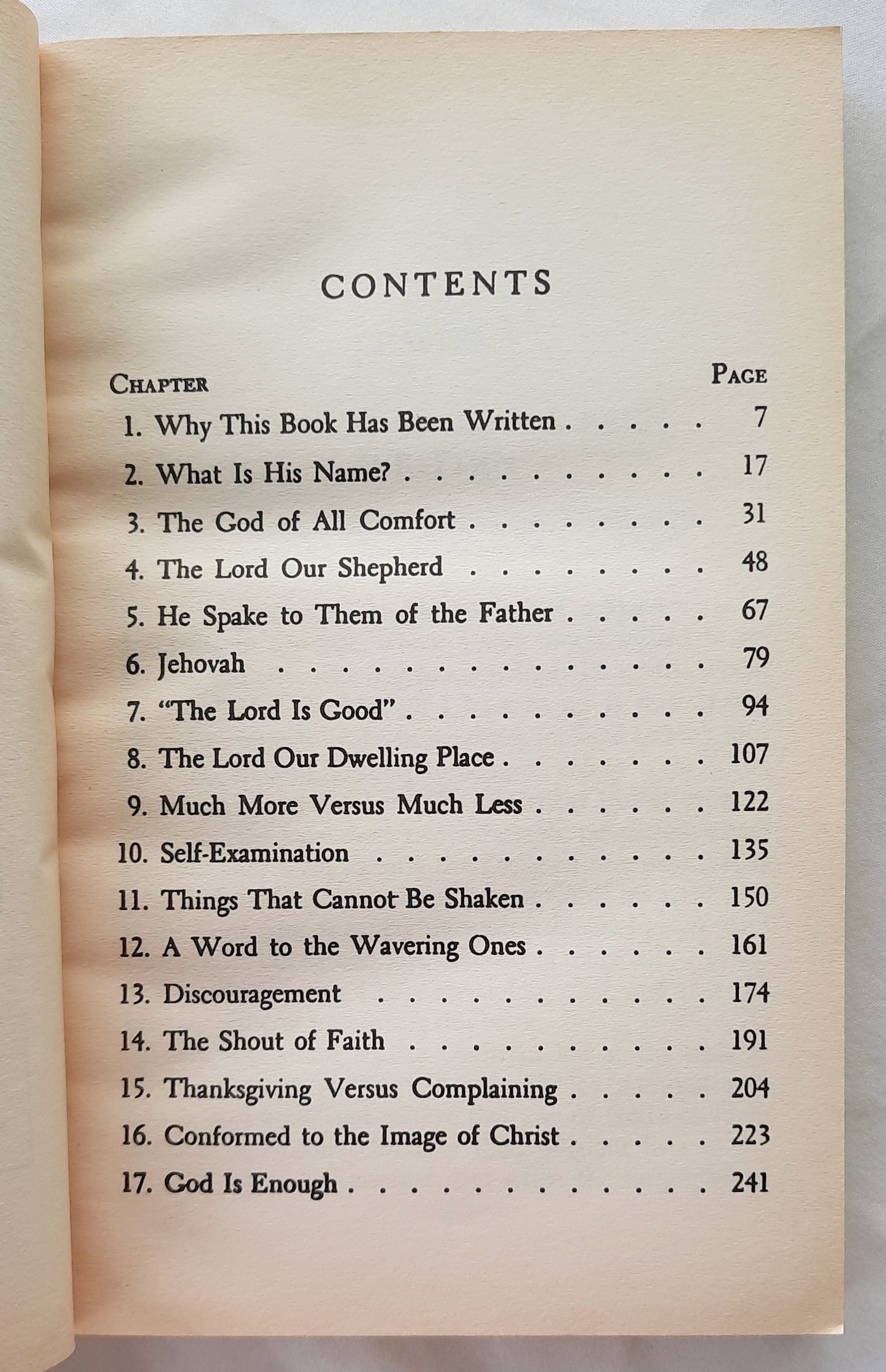 The God of All Comfort by Hannah Whitall Smith (Good, 1997, Pbk, 253 pages, Moody Press)