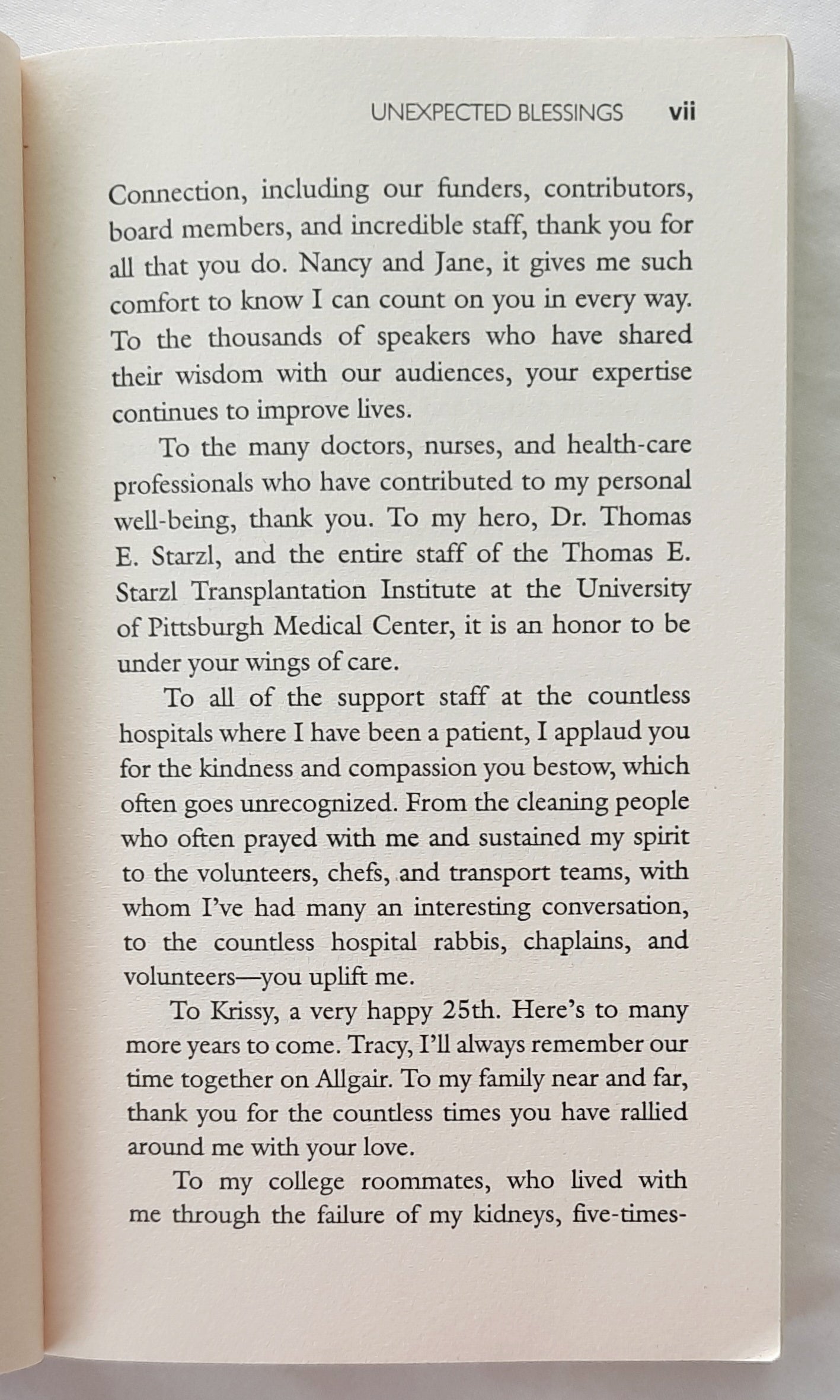 Unexpected Blessings: Finding Hope and Healing in the Face of Illness by Roxanne Black (Very Good, 2008, Pbk, 224 pages, Townsend Press)