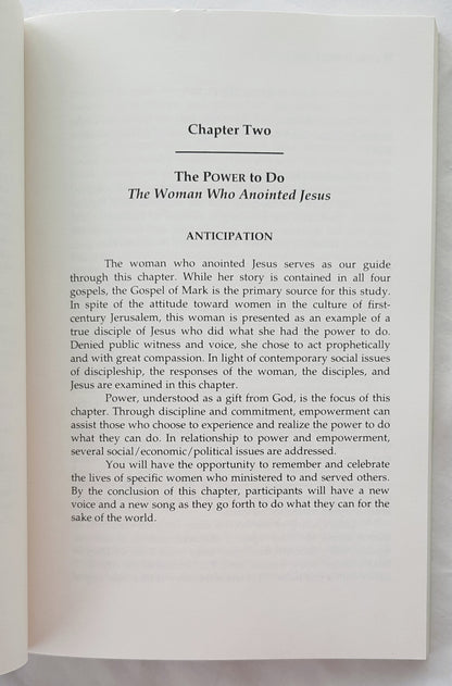 Do What You Have the Power to Do: Studies of Six New Testament Women by Helen Bruch Pearson (Very good, 1993, Pbk, 168 pages, Upper Room Books)