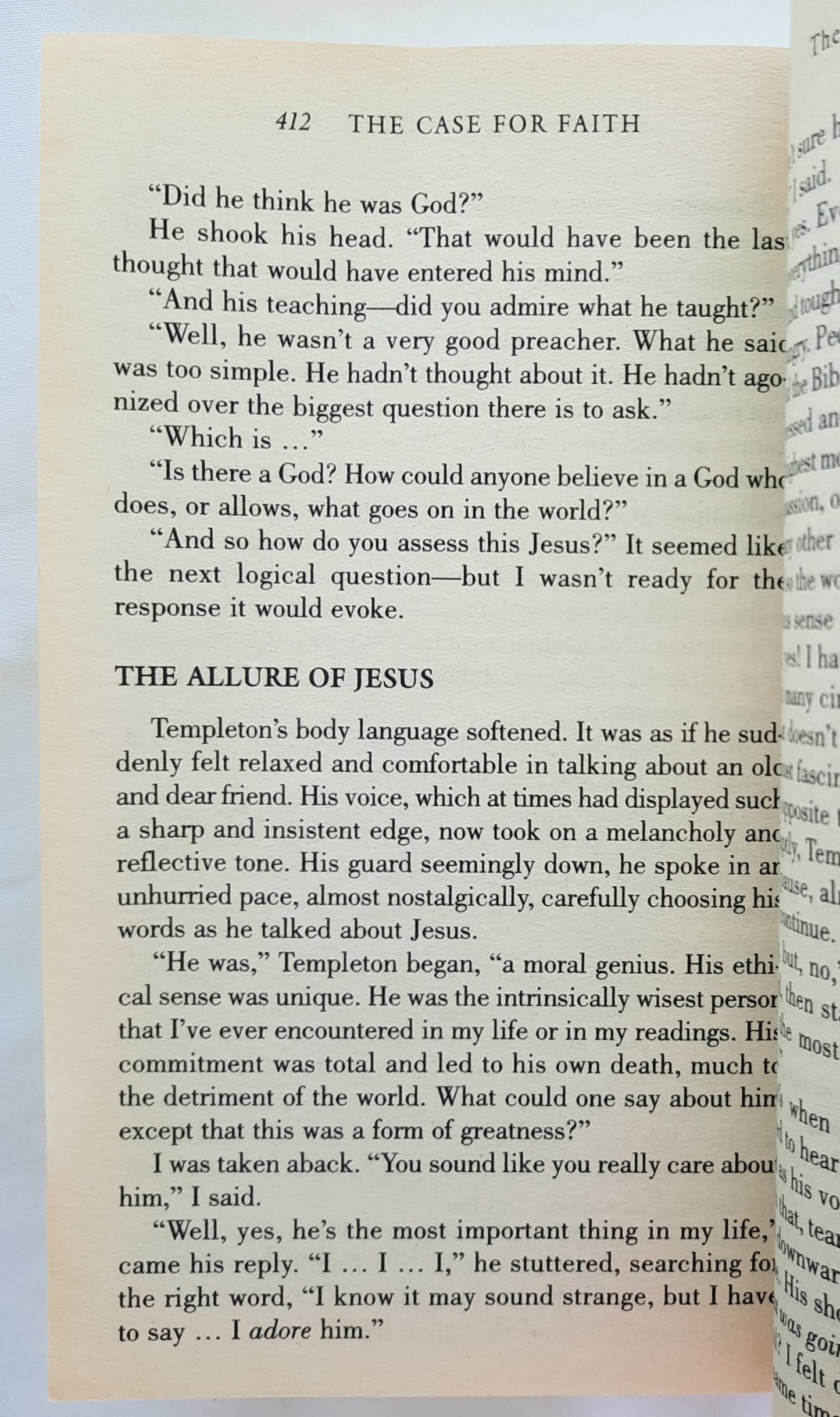 The Case for Christ: A Journalist’s Personal Investigation of the Evidence for Jesus by Lee Strobel (Good, 1998, Pbk, 416 pages, Zondervan)