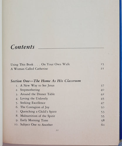 A Closer Walk: Spiritual Discoveries from Her Journals by Catherine Marshall (Good, 1986, HC, 251 pages, Chosen Books)