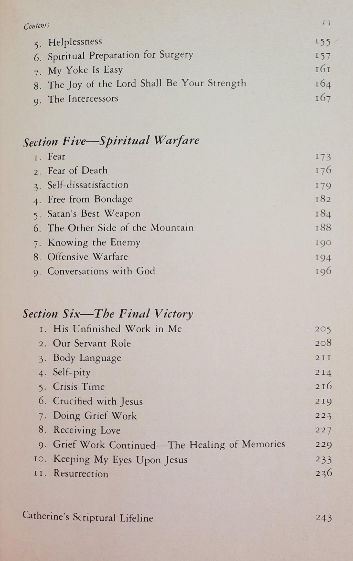 A Closer Walk: Spiritual Discoveries from Her Journals by Catherine Marshall (Good, 1986, HC, 251 pages, Chosen Books)