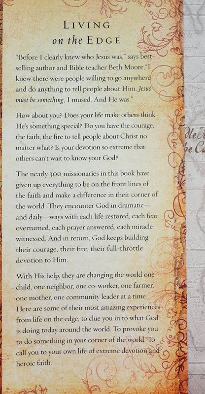 Voices of the Faithful: Inspiring Stories of Courage from Christians Serving Around the World by Kim P. Davis; Beth Moore (Very good, 2005, HC, 452 pages, Integrity Publishers)