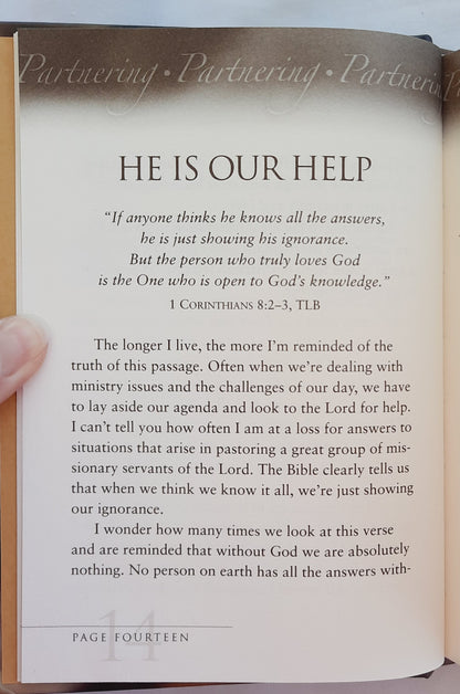 In His Service: Encouragement and Perspective from a Missionary Statesman by L. John Bueno (Very good, 2010, HC, 121 pages, Assemblies of God World Missions)