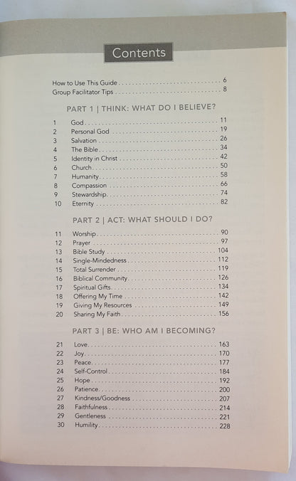 Believe Study Guide: Living the Story of the Bible to Become Like Jesus by Randy Frazee; Randy Larson (Very Good, 2015, Pbk, 234 pages, Zondervan)