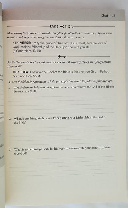 Believe Study Guide: Living the Story of the Bible to Become Like Jesus by Randy Frazee; Randy Larson (Very Good, 2015, Pbk, 234 pages, Zondervan)