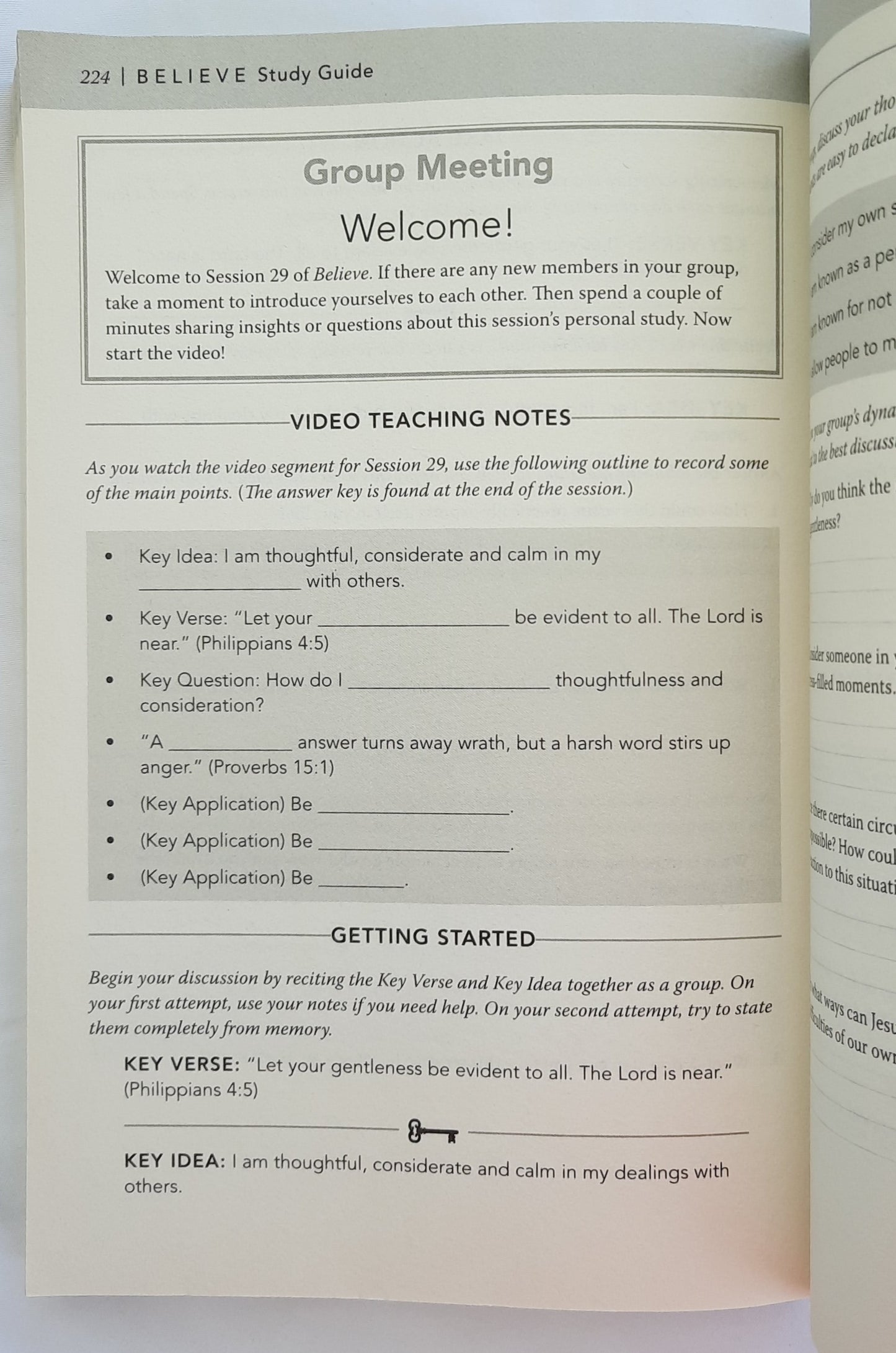 Believe Study Guide: Living the Story of the Bible to Become Like Jesus by Randy Frazee; Randy Larson (Very Good, 2015, Pbk, 234 pages, Zondervan)