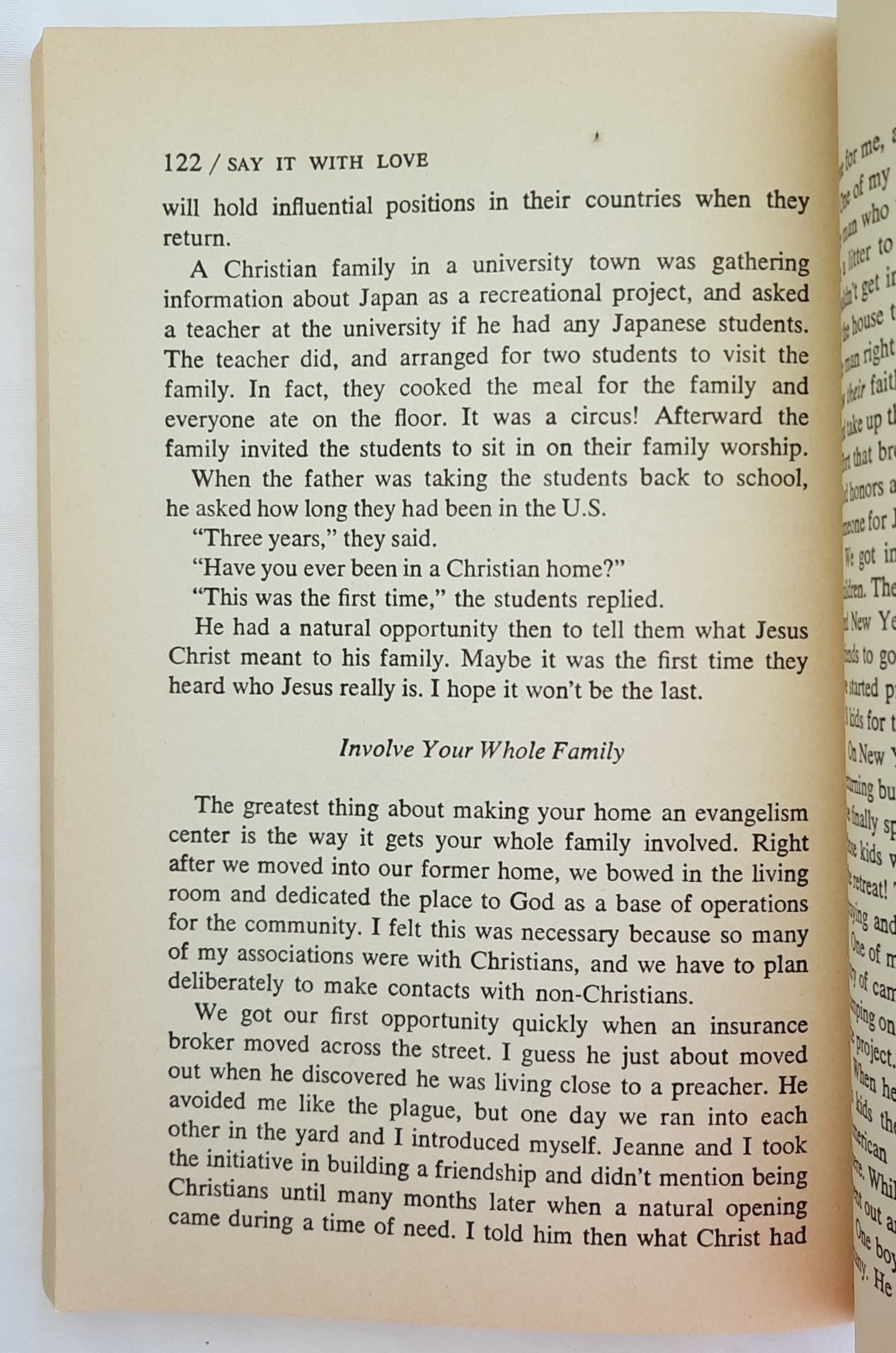 Don't Fake It...Say It with Love by Howard G. Hendricks (Good, 1979, Pbk, 143 pages, Victor Books)