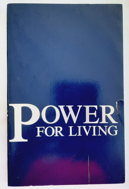 Power for Living by Jamie Buckingham (Very Good, 1984, Pbk, 144 pages, Arthur S. DeMoss Foundation)