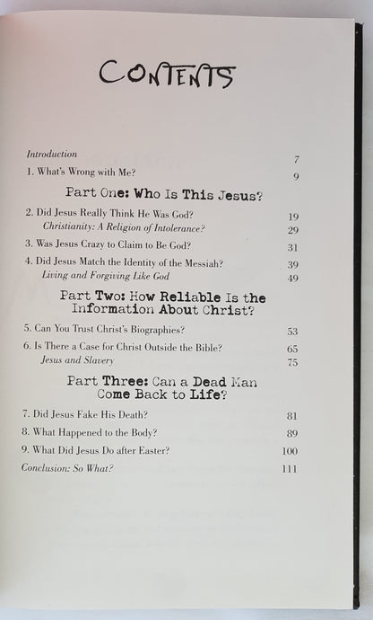 The Case for Christ Student Edition by Lee Strobel (Very good, 2001, HC, 116 pages, Zondervan)