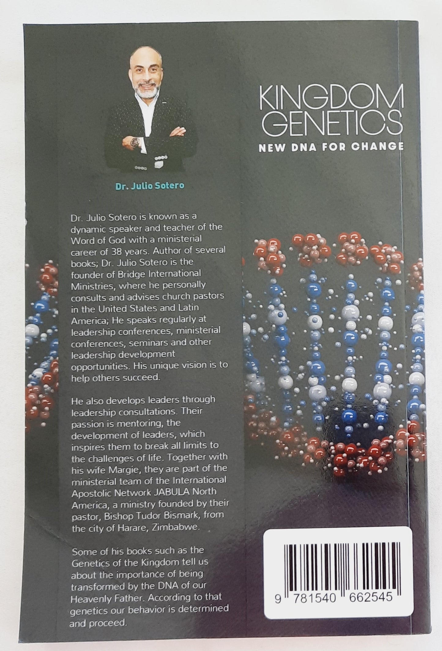 Kingdom Genetics: New DNA for Change by Julio Sotero (Very good, 2019, Pbk, 138 pages, Bridge Network)