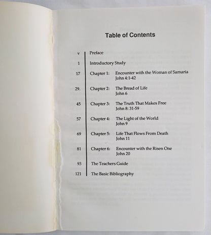 That You May Have Life: Encounters with Jesus in the Gospel of John by Jose Miguez Bonino; Nestor Oscar Miguez (Very Good, 1991, PBk, 121 pages, General Board of Global Ministries)