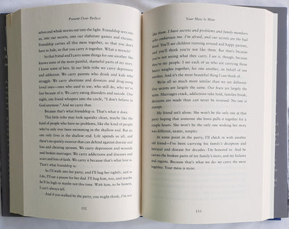 Present Over Perfect: Leaving Behind Frantic for a Simpler, More Soulful Way of Living by Shauna Niequist (Very good, 2016, HC, 236 pages, Zondervan)