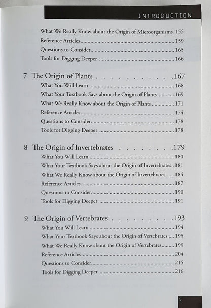 Evolution Exposed: Biology by Roger Patterson (Very good, 2008, Pbk, 326 pages, Answers in Genesis)