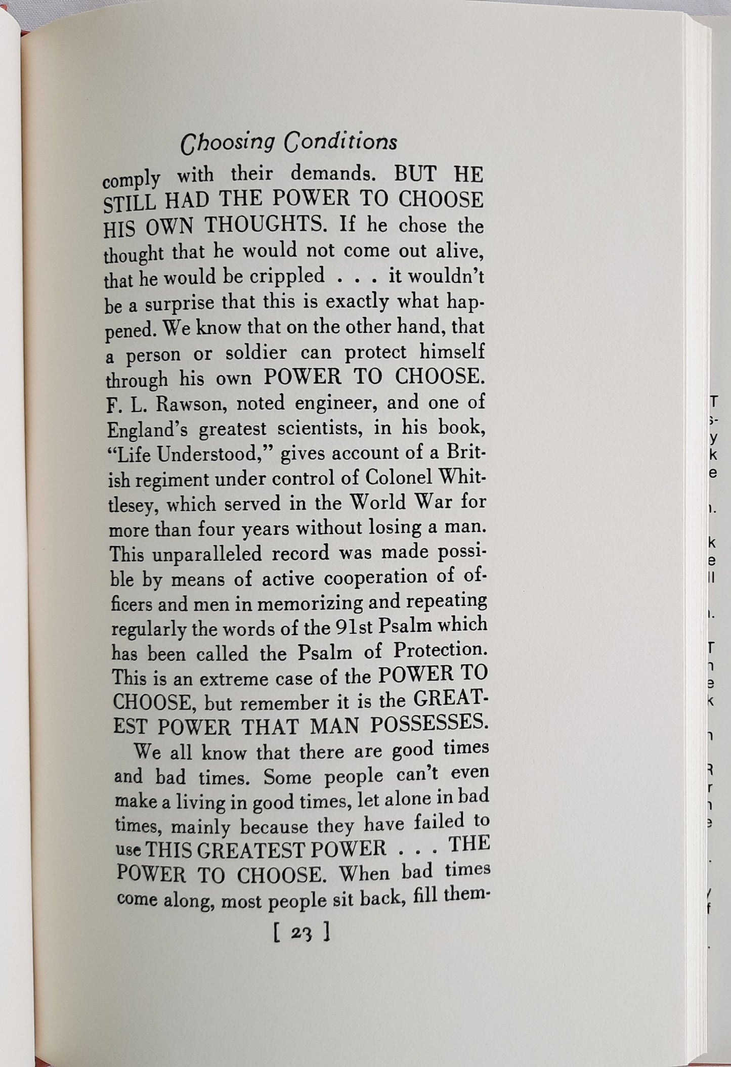 Your Greatest Power by J. Martin Kohe (Very good, 1981, HC, 80 pages, Success Unlimited)