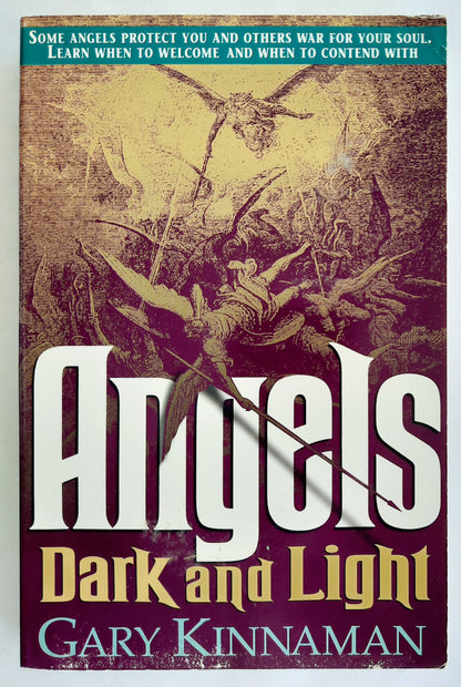 Angels Dark and Light by Gary Kinnaman (Good, 1994, Pbk, 245 pages, Servant Publications)