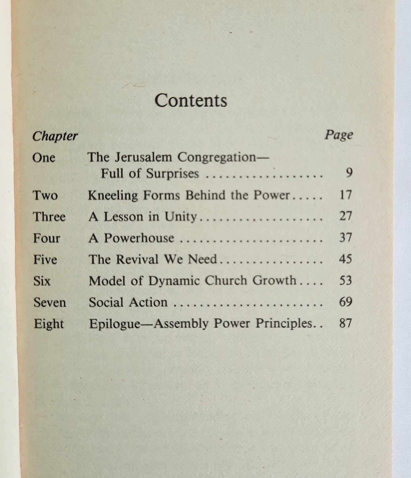 With One Accord in One Place by Armin R. Gesswein (Good, 1978, Pbk, 93 pages, Christian Publications)