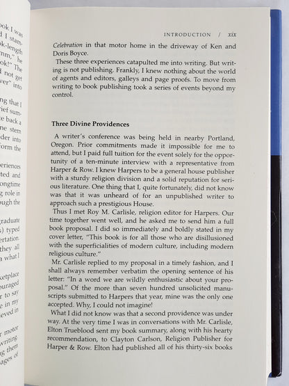 Celebration of Discipline: The Path to Spiritual Growth by Richard J. Foster (Very good, 1988, HC, 228 pages, HarperCollins)