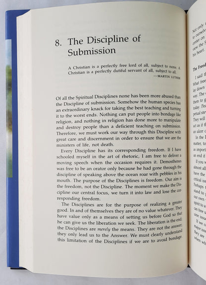 Celebration of Discipline: The Path to Spiritual Growth by Richard J. Foster (Very good, 1988, HC, 228 pages, HarperCollins)