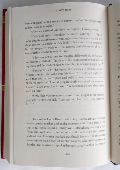 To the Ends of the Earth: A Novel of the Byzantine Empire by T. Davis Bunn (Good, HC, 1996, Thomas Nelson, 335pages)