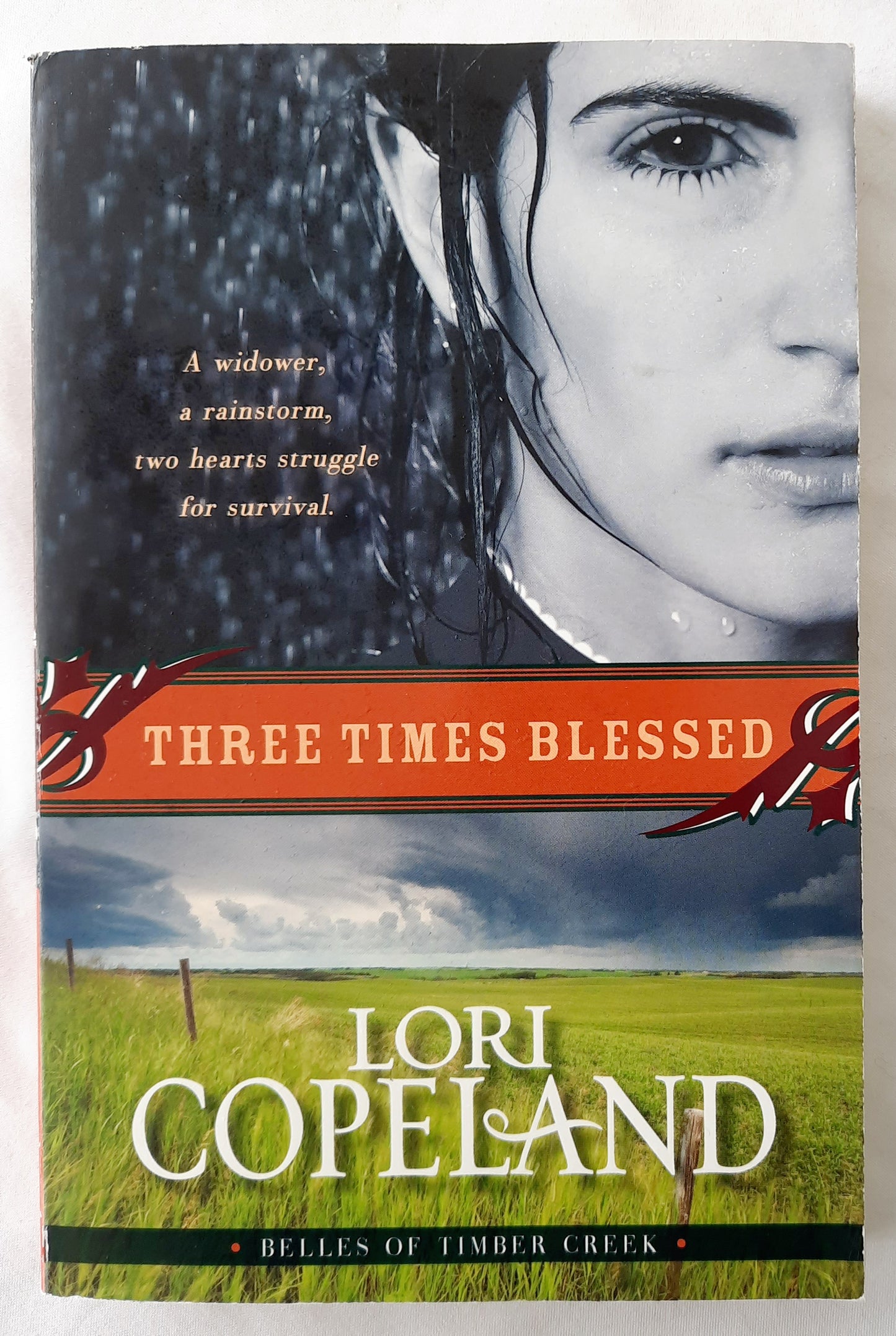 Three Times Blessed #2 by Lori Copeland (Belles of Timber Creek, Very good, 2009, Pbk, 278 pages, Avon Inspire)