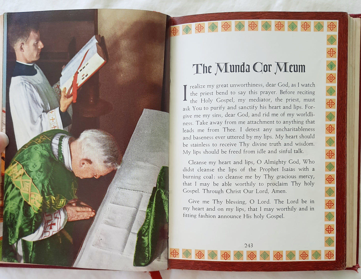 My Catholic Companion: A Handbook of Daily Devotions with the New Simplified Missal by Good Will Publishers (Good, 1961, HC, 493 pages)