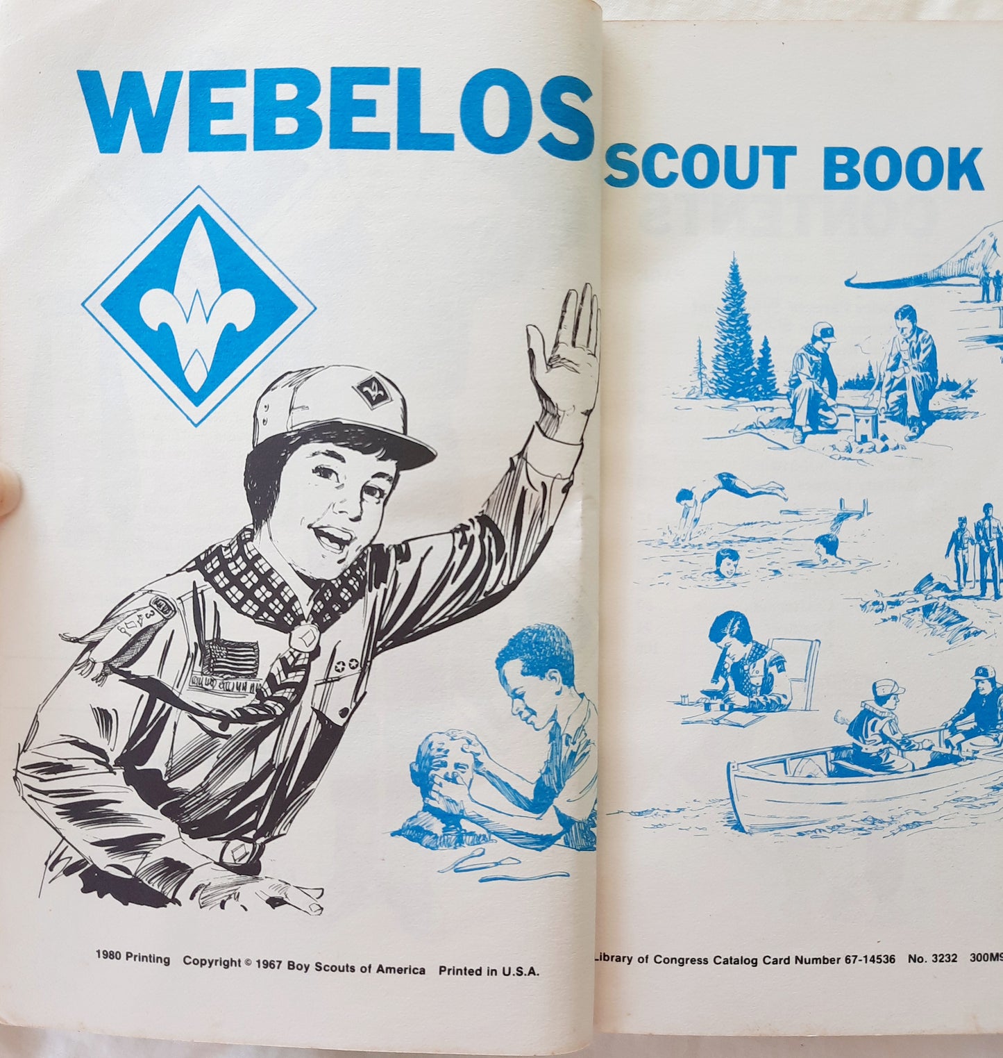 Webelos Scout Book by Boy Scouts of America (Good, 1980, Pbk, 284 pages)