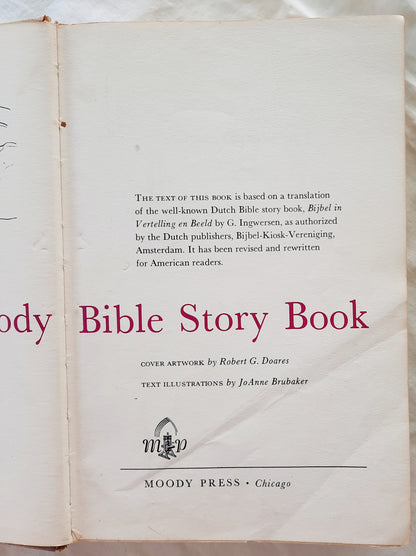 The Moody Bible Story Book (Good, 1953, HC, 639 pages, Moody Press)