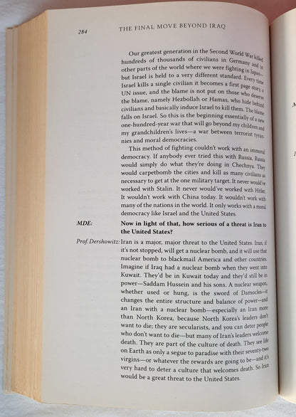 The Final Move Beyond Iraq: The Final Solution While the World Sleeps by Mike Evans (Very good, 2007, Pbk, 348 pages, Front Line)