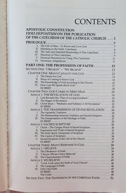 Catechism of the Catholic Church Libreria Editrice Vaticana by Joseph Ratzinger (Very Good, 1994, Pbk, 803 pages, Paulist Press)