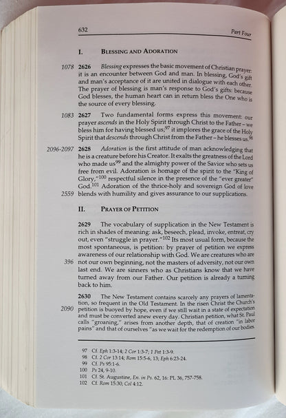 Catechism of the Catholic Church Libreria Editrice Vaticana by Joseph Ratzinger (Very Good, 1994, Pbk, 803 pages, Paulist Press)