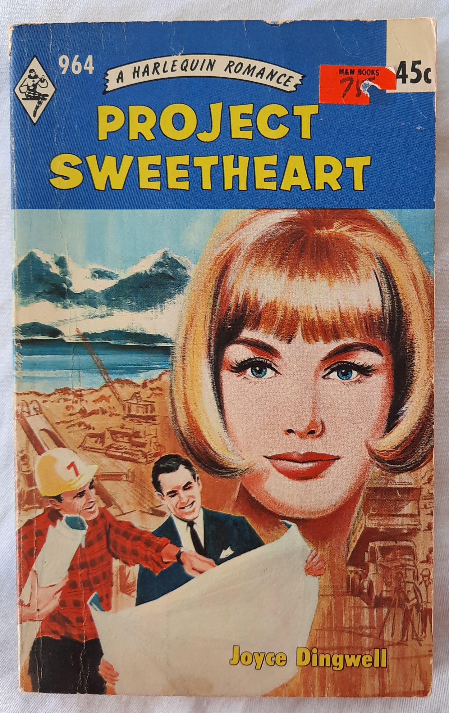 Project Sweetheart by Joyce Dingwell (Harlequin Romance, Good, 1965, Pbk, 191 pages)