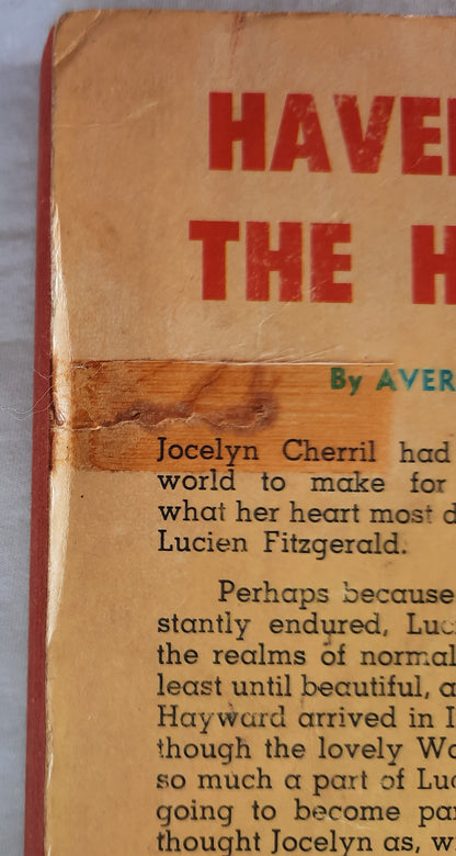 Haven of the Heart by Averil Ives (Harlequin Romance, Acceptable, 1973, Pbk, 160 pages)