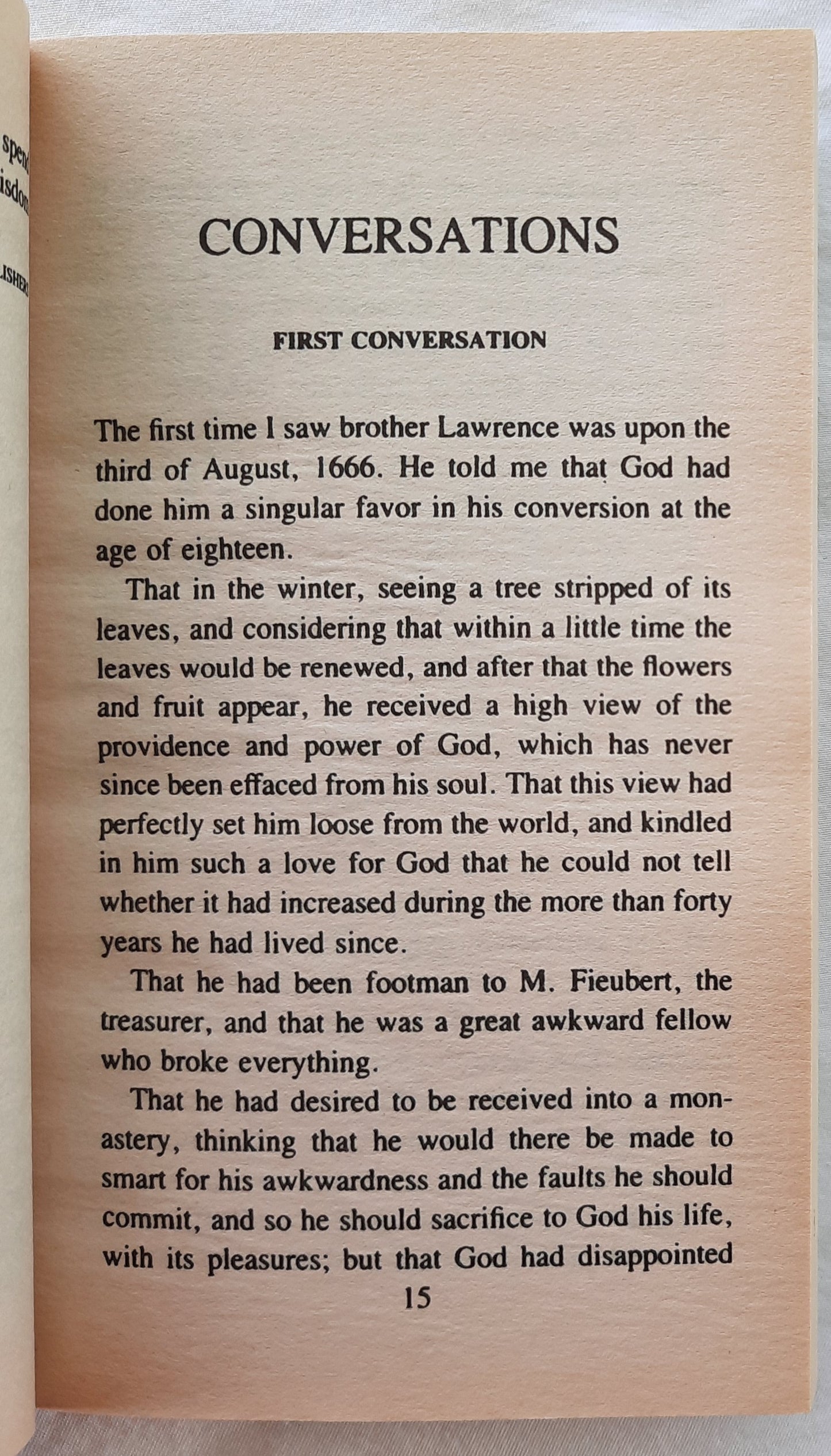 The Practice of the Presence of God with Spiritual Maxims by Brother Lawrence (Very Good, 2009, Pbk, 112 pages, Spire)