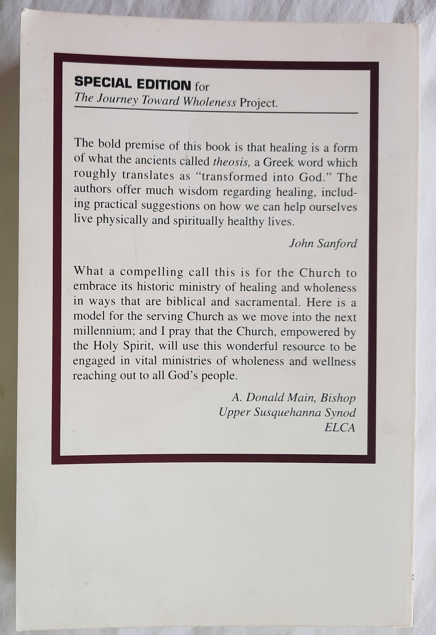 Healing and Transformation: Into the Image and Likeness of God by Kenneth L. Bakken; Kathleen H. Hofeller (Very Good, 1998, Pbk, 308 pages, Bethany Fellowship Printing)