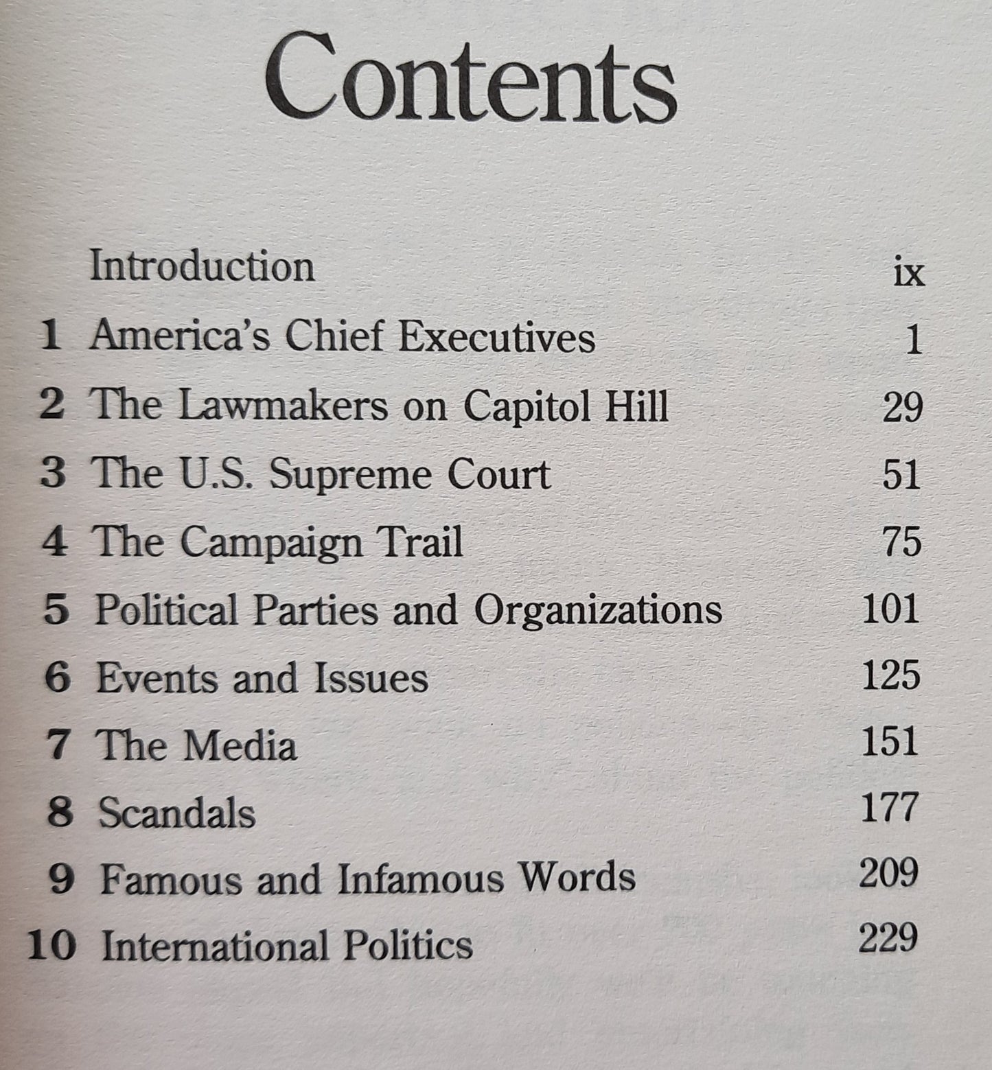 Barron's Whiz Quiz Series: In the World of Politics by Carol Haas; Tom Kerr (Very good, 1991, Pbk, 255 pages)